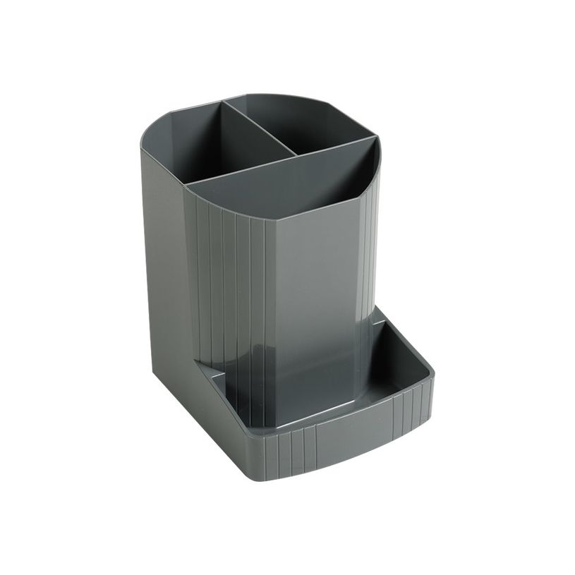 9002493094024-Exacompta Mini-Octo - Pot à crayons gris anthracite-P_79381574_2-1
