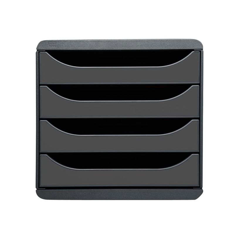9002493423190-Exacompta BigBox - Module de classement 4 tiroirs - noir/gris anthracite-P_79381578_1-0