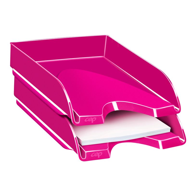 3462152000319-CEP Gloss - Corbeille à courrier fuchsia-P_79382560_1-0