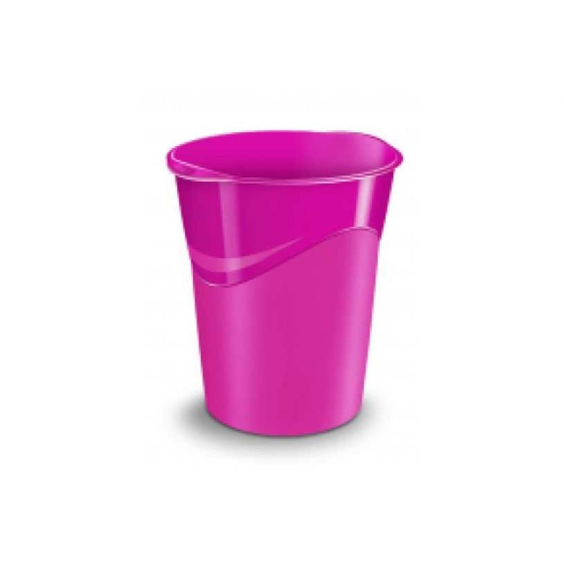 3462152800315-CEP Gloss - Corbeille à papier 14L - rose-P_79382561_1-0