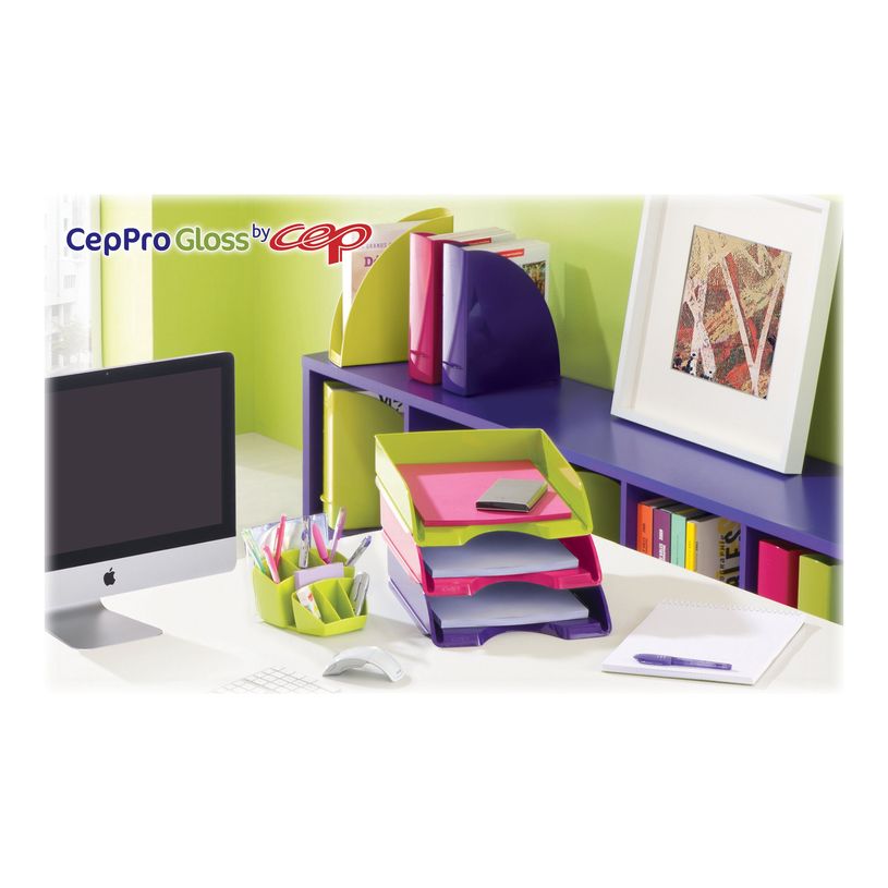 3462152000302-CEP Gloss - Corbeille à courrier vert anis-P_79382759_1-1