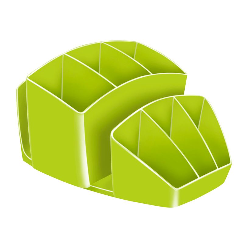 0000005537525-CEP Gloss - Multipot à crayons 8 compartiments - vert anis-P_79382785_1-0