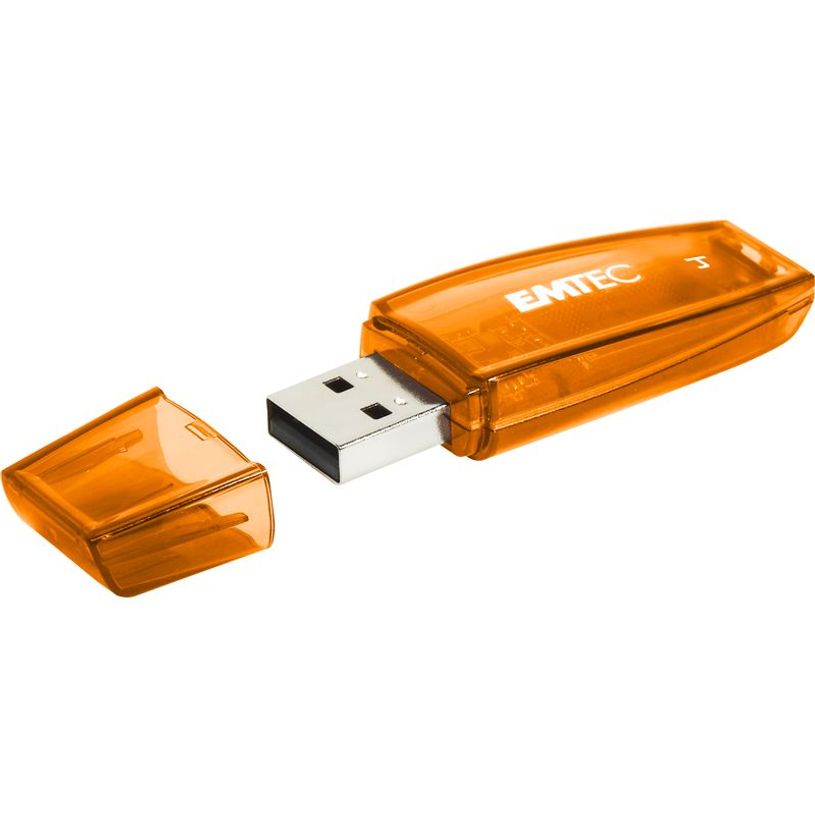 3126170110558-Emtec C410 Color Mix - clé USB 2.0 -  4 Go - orange-P_79382996_1-0
