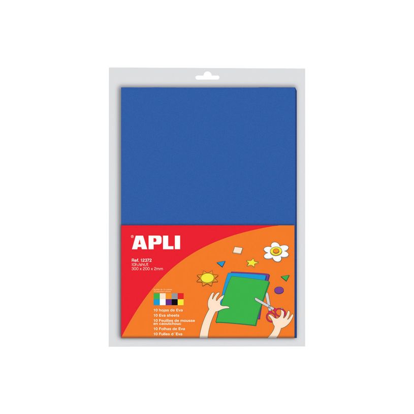 8410782123729-Apli - 10 feuilles mousse - coloris assortis-P_79383233_1-2