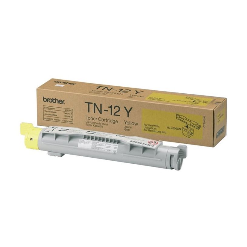 4977766611589-Brother TN12 - jaune - toner d'origine - cartouche laser-P_79383370_2-1
