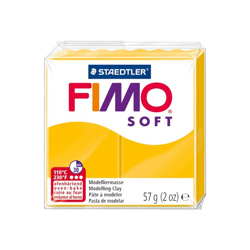 4006608809454-Pâte Fimo Soft  - Jaune Soleil - 57G-P_79383462_2-1