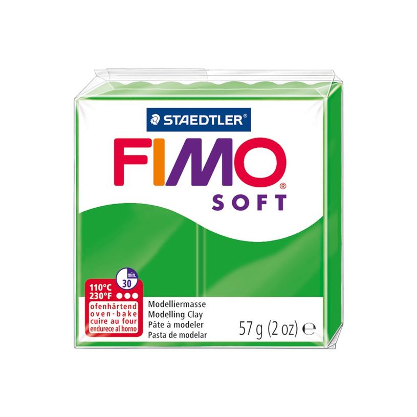 4006608809690-Pâte Fimo Soft  - Vert Tropique - 57G-P_79383472_2-1