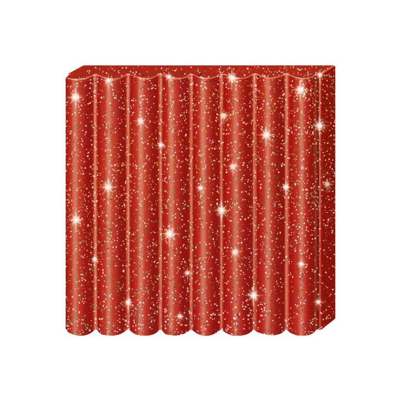 4006608810481-Pâte Fimo Effect - Rouge Pailleté - 57G-P_79383491_1-0