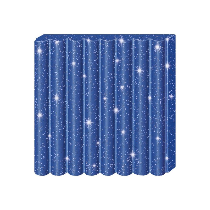 4006608810511-Pâte Fimo Effect - Bleu Pailleté - 57G-P_79383492_1-0