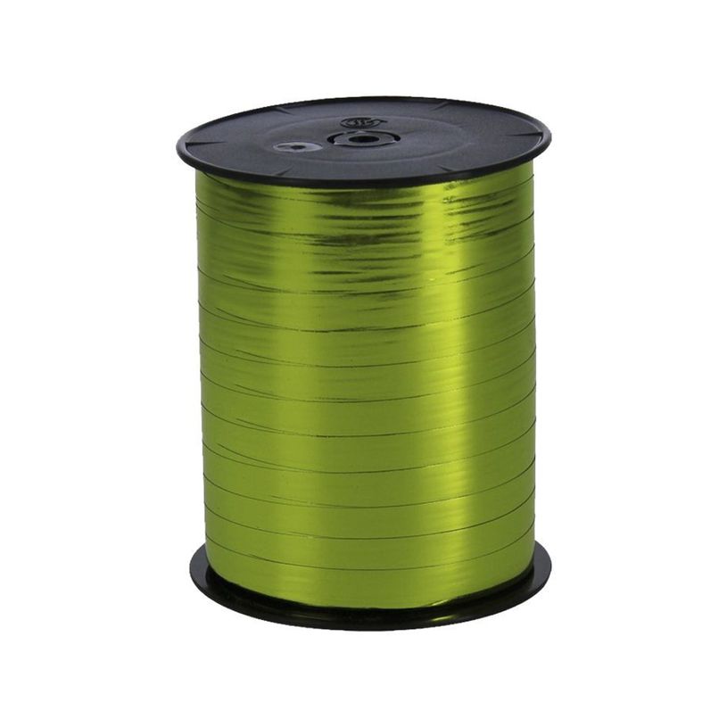 3065506020126-Maildor - Bolduc métallisé - ruban d'emballage 7 mm x 250 m - vert clair-P_79383820_1-0