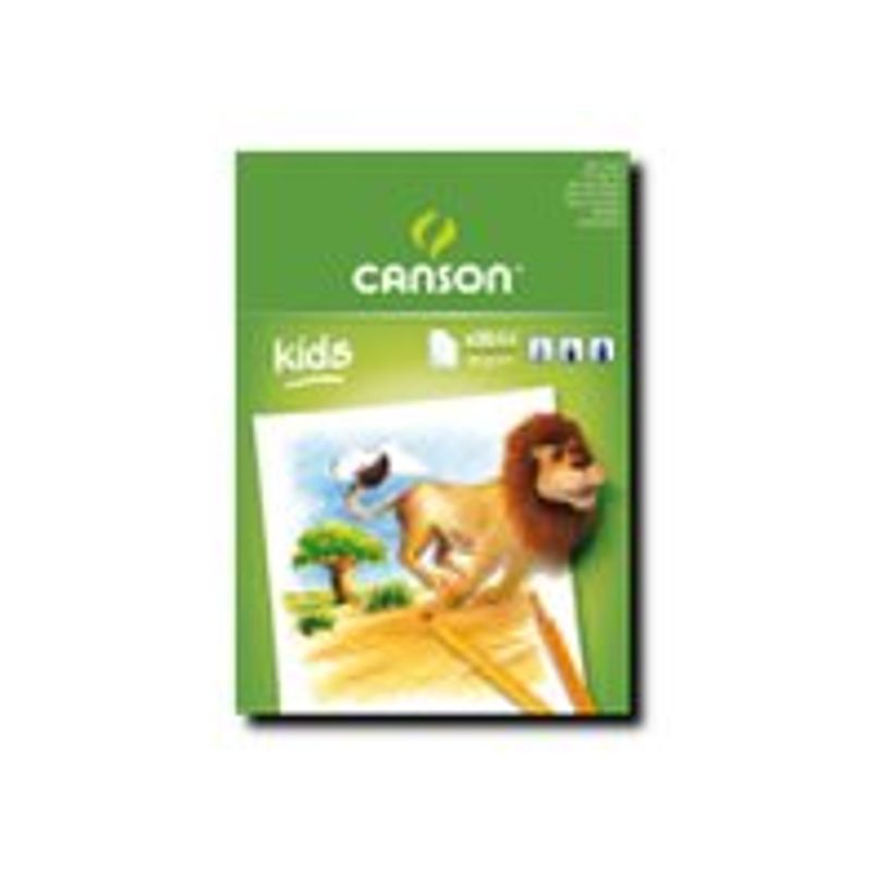 3148950015242-Canson Kids - Bloc dessin - 20 feuilles - A5 - 90 gr - blanc-P_79383907_1-0