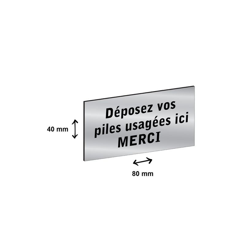 2012348178165-Plaque personnalisée avec votre texte - 80 x 40 mm - argentée - adhésivée prête à pos-P_79384177_2-1