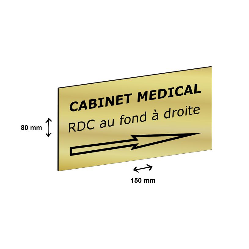 2012348178523-Plaque personnalisée avec votre texte - 150 x 80 mm - dorée - adhésivée prête à poser-P_79384195_2-1