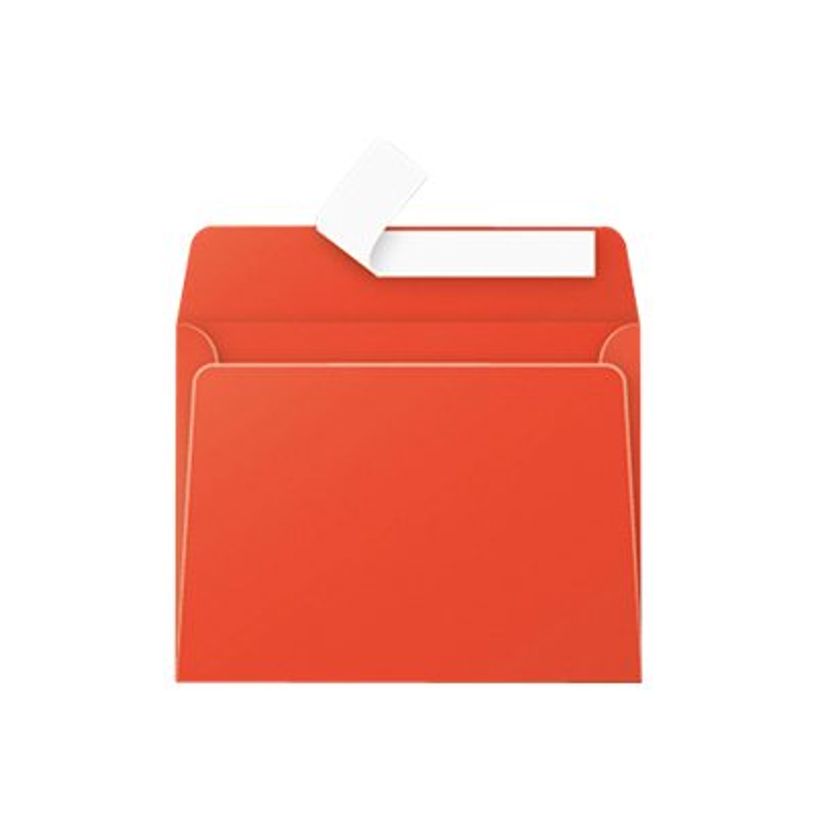 3329680559910-Pollen - 20 Enveloppes - 90 x 140 mm - 120 g/m² - rouge corail-P_79384438_1-0