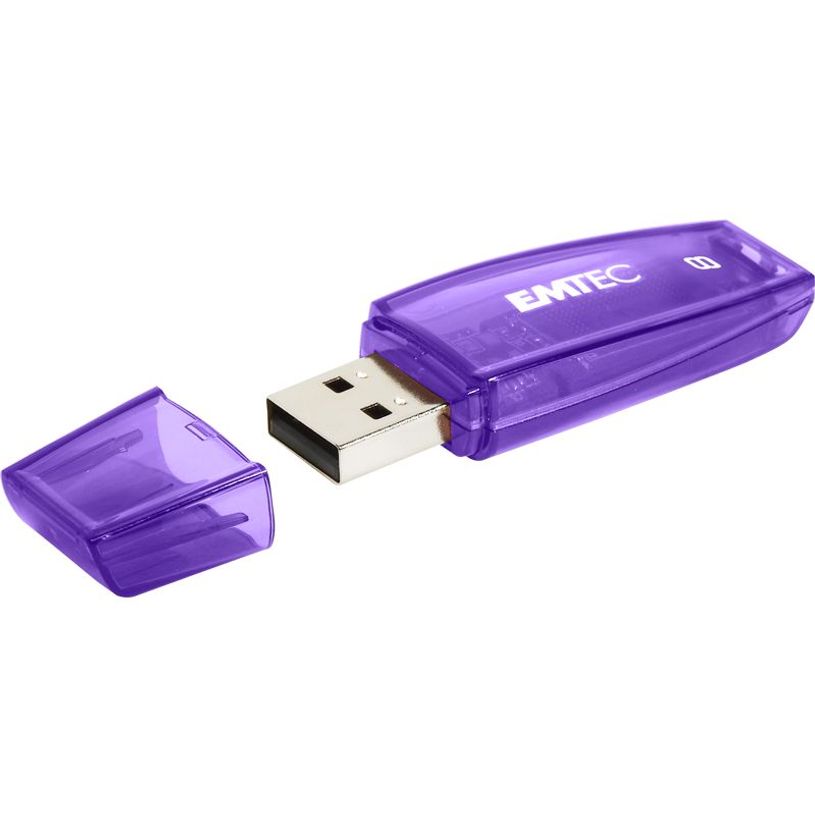 3126170110589-Emtec C410 Color Mix - clé USB 2.0 - 8 Go - violet-P_79384462_1-0