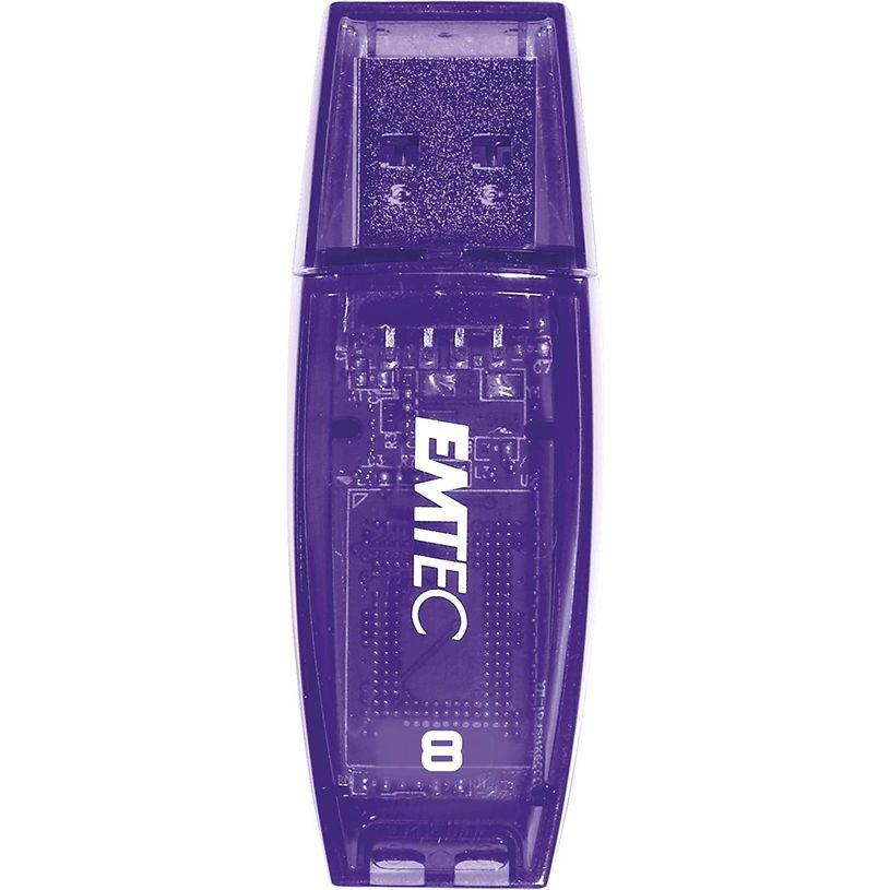 3126170110589-Emtec C410 Color Mix - clé USB 2.0 - 8 Go - violet-P_79384462_3-1