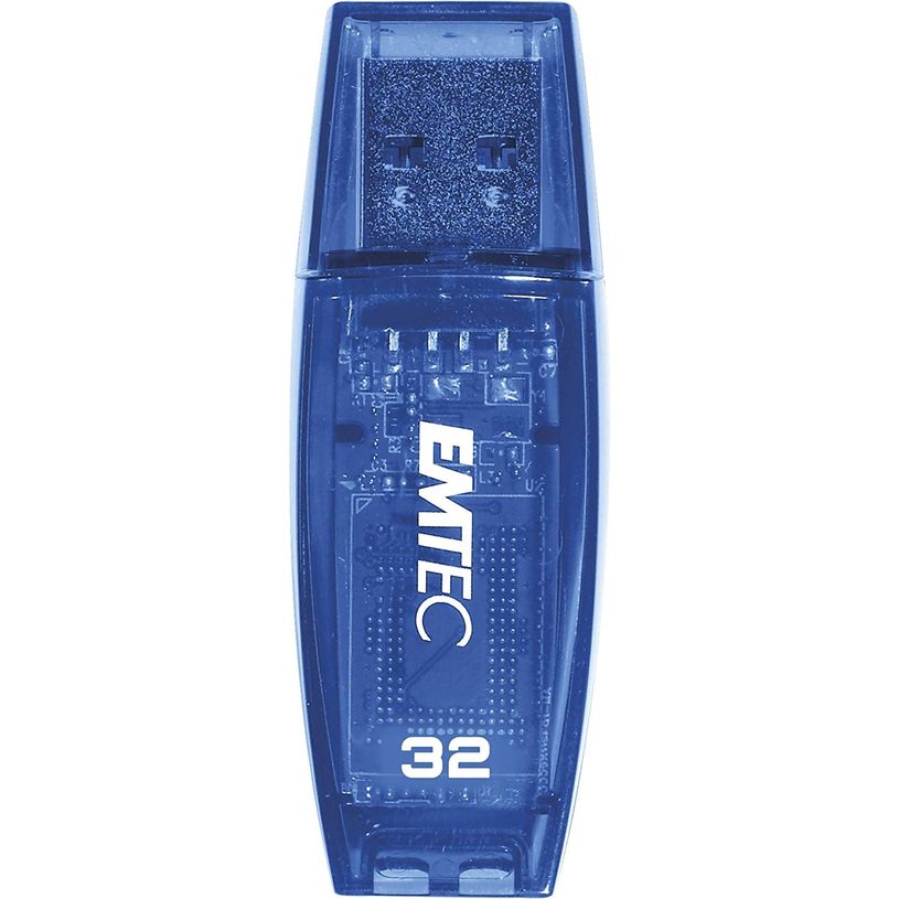 3126170110640-Emtec C410 Color Mix - clé USB 2.0 - 32 Go - bleu-P_79384463_4-1