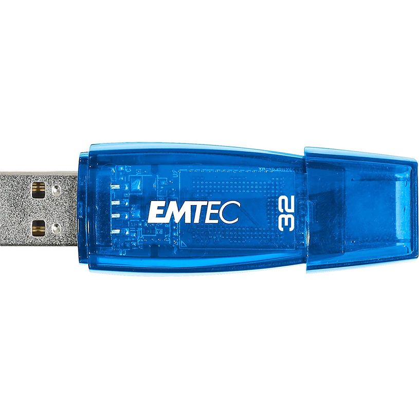 3126170110640-Emtec C410 Color Mix - clé USB 2.0 - 32 Go - bleu-P_79384463_5-4
