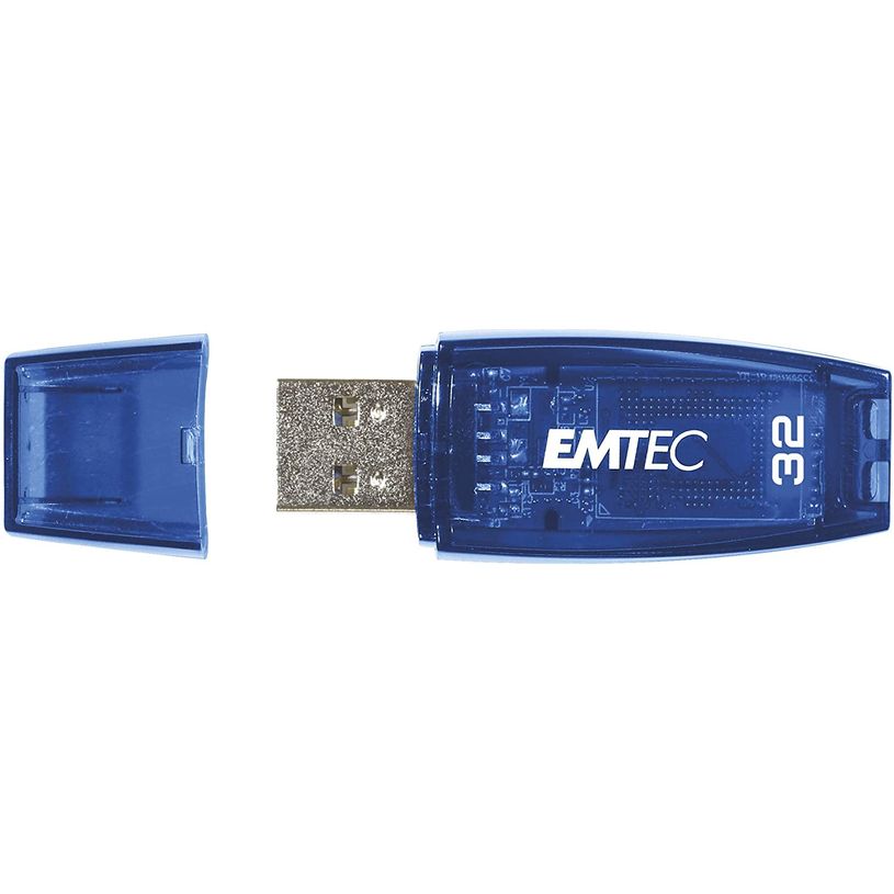 3126170110640-Emtec C410 Color Mix - clé USB 2.0 - 32 Go - bleu-P_79384463_6-2