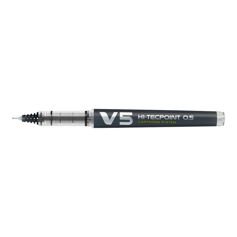 4902505442780-Pilot Hi-Tecpoint V5 - Roller rechargeable - 0,5 mm - noir-P_79384620_1-0