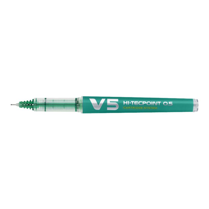 4902505442810-Pilot Hi-Tecpoint V5 - Roller rechargeable - 0,5 mm - vert-P_79384623_1-0