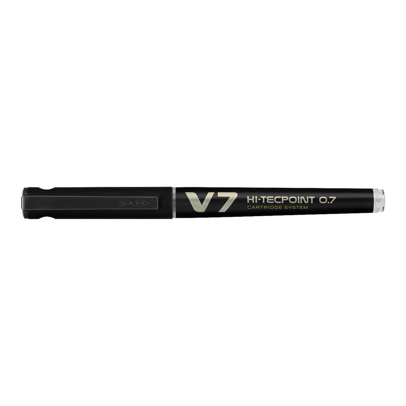 4902505442865-Pilot Hi-Tecpoint V7 - Roller rechargeable - 0,7 mm - noir-P_79384624_2-1