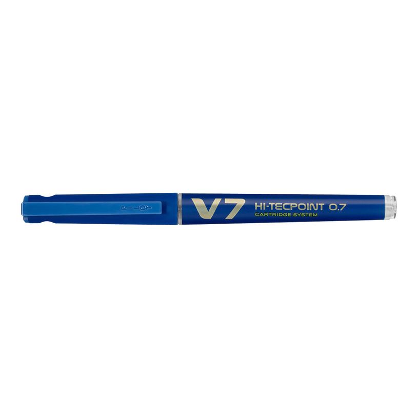 4902505442889-Pilot Hi-Tecpoint V7 - Roller rechargeable - 0,7 mm - bleu-P_79384625_1-0