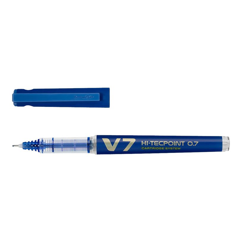 4902505442889-Pilot Hi-Tecpoint V7 - Roller rechargeable - 0,7 mm - bleu-P_79384625_2-1