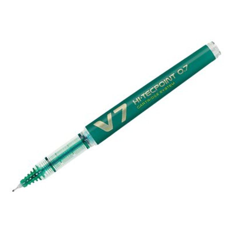 4902505442896-Pilot Hi-Tecpoint V7 - Roller rechargeable - 0,7 mm - vert-P_79384627_1-0