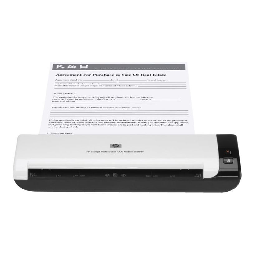 0884962645680-HP ScanJet 1000 Professional Mobile Scanner - scanner à feuilles - modèle bureau - USB 2-P_79385115_10-3