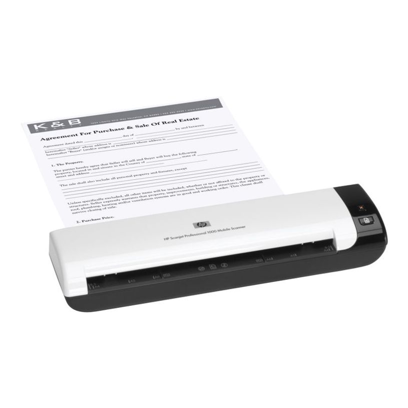 0884962645680-HP ScanJet 1000 Professional Mobile Scanner - scanner à feuilles - modèle bureau - USB 2-P_79385115_12-5