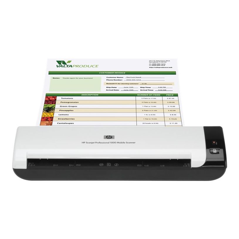 0884962645680-HP ScanJet 1000 Professional Mobile Scanner - scanner à feuilles - modèle bureau - USB 2-P_79385115_5-12
