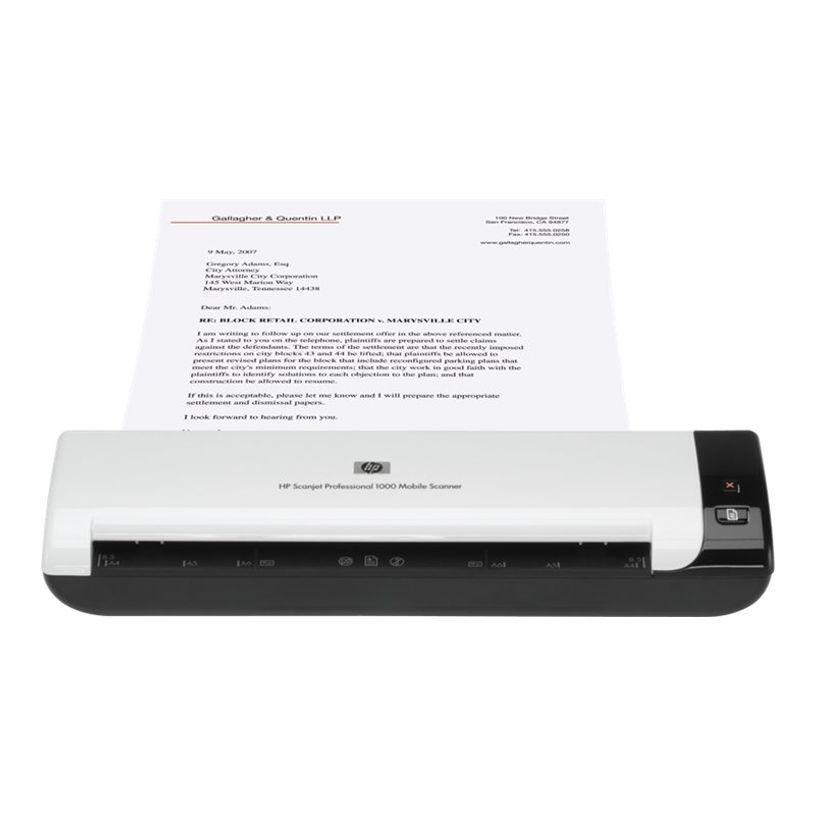 0884962645680-HP ScanJet 1000 Professional Mobile Scanner - scanner à feuilles - modèle bureau - USB 2-P_79385115_6-13