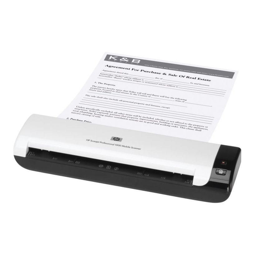 0884962645680-HP ScanJet 1000 Professional Mobile Scanner - scanner à feuilles - modèle bureau - USB 2.-P_79385115_8-1