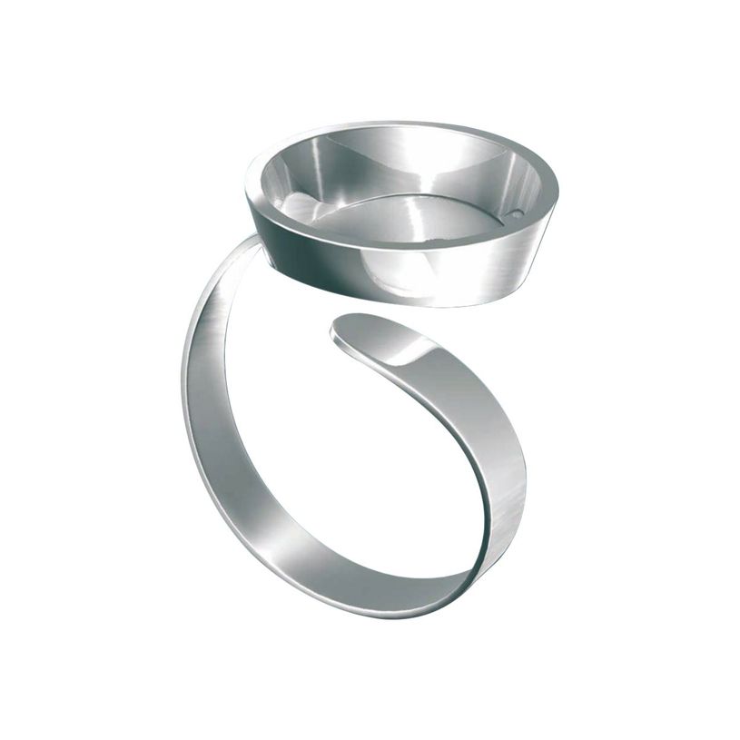 4006608862510- FIMO - Kit artisanal de bijoux - support bague rond - argenté-P_79385262_1-0