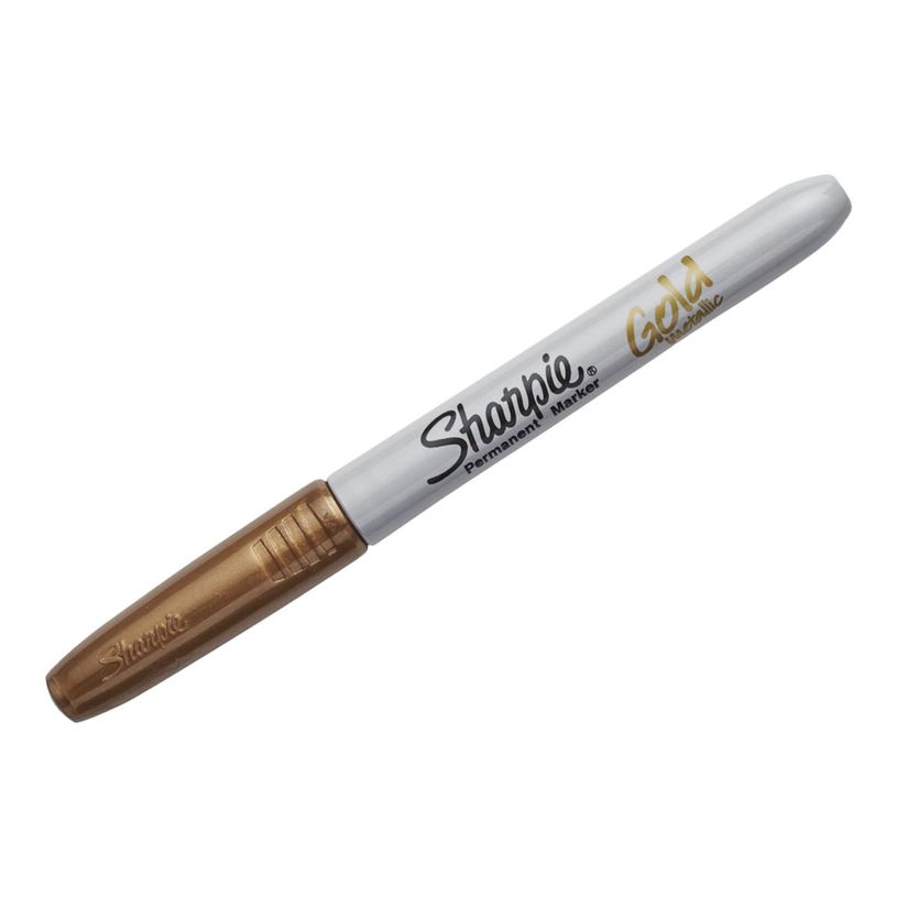 3501178343649-Sharpie Metallic - Marqueur permanent - pointe fine - or-P_79385282_1-0