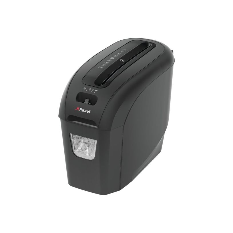 5028252388078-Rexel Prostyle+ 5 - destructeur de documents coupe croisée - 5 feuilles - Corbeille 7,5 li-P_79385681_6-2