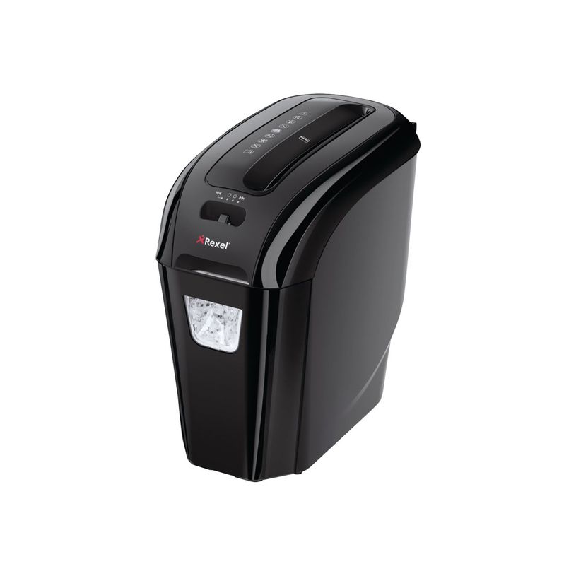 5028252388115-Rexel Prostyle+ 7 - destructeur de documents coupe croisée - 7 feuilles - Corbeille 12 lit-P_79385682_4-0