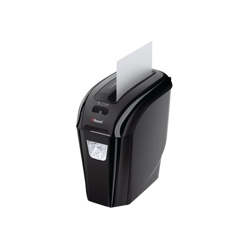 5028252388115-Rexel Prostyle+ 7 - destructeur de documents coupe croisée - 7 feuilles - Corbeille 12 lit-P_79385682_6-2