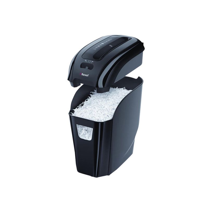 5028252388115-Rexel Prostyle+ 7 - destructeur de documents coupe croisée - 7 feuilles - Corbeille 12 lit-P_79385682_8-4