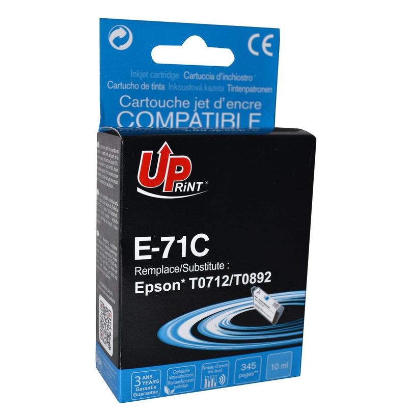 3584770888329-Cartouche remanufacturée Epson T0892 Singe / T0712 Guépard - cyan - Uprint-P_79385685_1-0