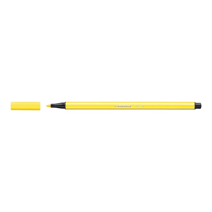4006381121057-STABILO Pen 68 - Feutre pointe moyenne - jaune fluorescent-P_79386206_1-0
