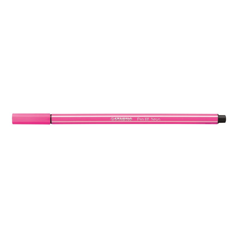 4006381121101-STABILO Pen 68 - Feutre pointe moyenne - rose fluorescent-P_79386211_1-0