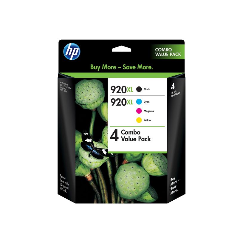 0887111497338-HP 920XL - Pack de 4 - noir et 3 couleurs - cartouche d'encre originale (C2N92AE)-P_79386280_25-8