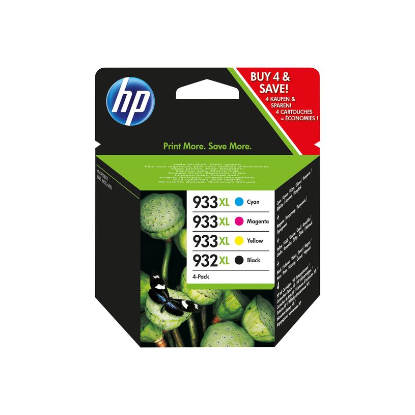 887111884923-HP 932XL/933XL - Pack de 4 - noir et 3 couleurs - cartouche d'encre originale (C2P42AE)-P_79386285_3-0