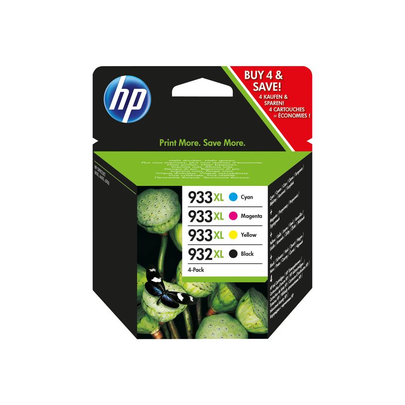 887111884923-HP 932XL/933XL - Pack de 4 - noir et 3 couleurs - cartouche d'encre originale (C2P42AE)-P_79386285_4-1