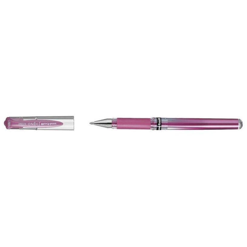 4902778677636-UniBall Signo Broad - Roller - 1 mm - rose métallique--1