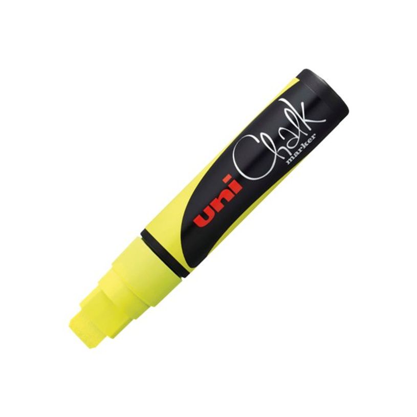 4902778170267-UNI CHALK - Marqueur craie - pointe extra large - jaune fluo-P_79386500_2-1
