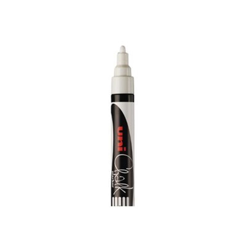 4902778175422-UNI CHALK - Marqueur craie - pointe fine conique - blanc-P_79386501_4-3