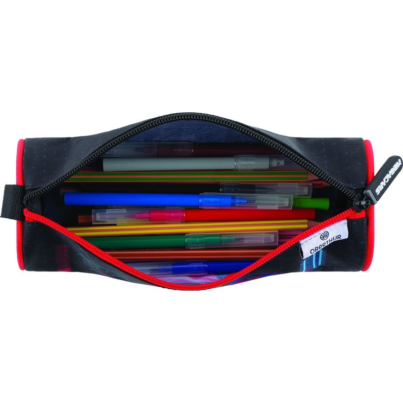 3664447100593-Megacars - Trousse ronde 1 compartiment - 2 modèles disponibles - Oberthur-P_79386661_5-4